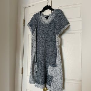Plus-size sweater dress